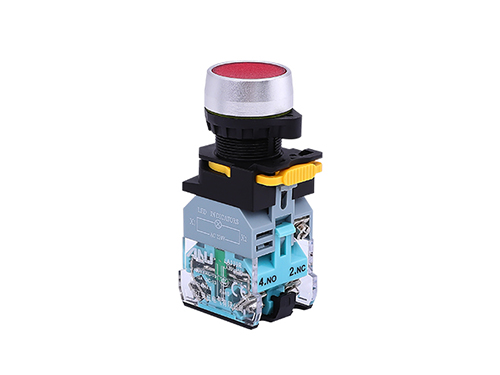 Φ22平鈕帶燈按鈕開關